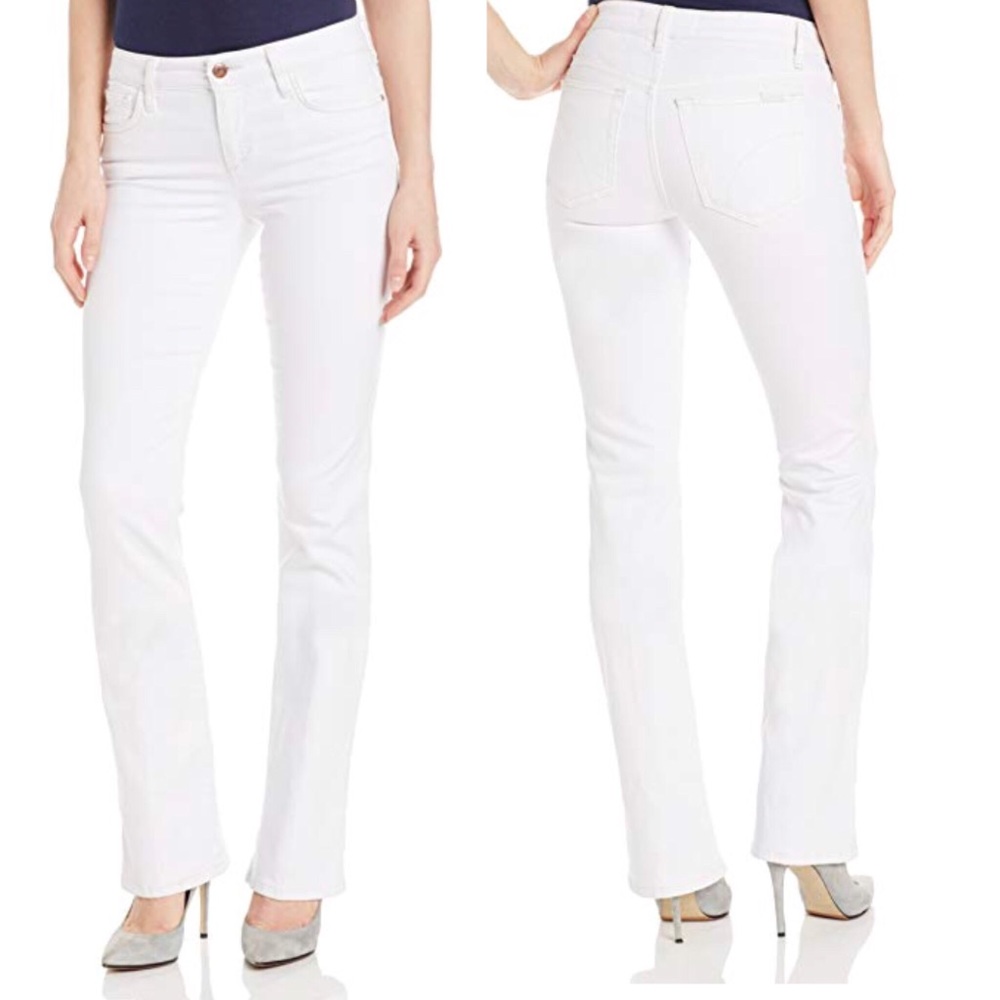 Joes Bootcut White Jeans